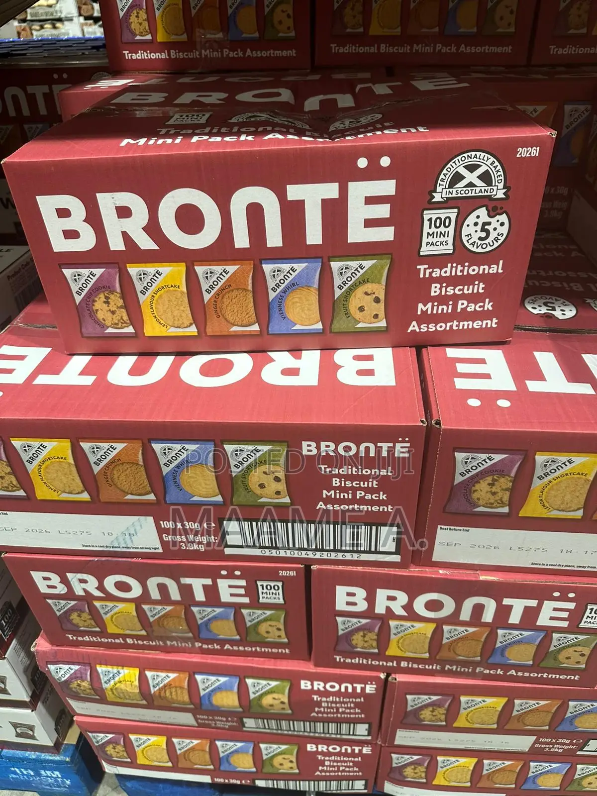 Bronte Biscuits( 100 in a Pack)
