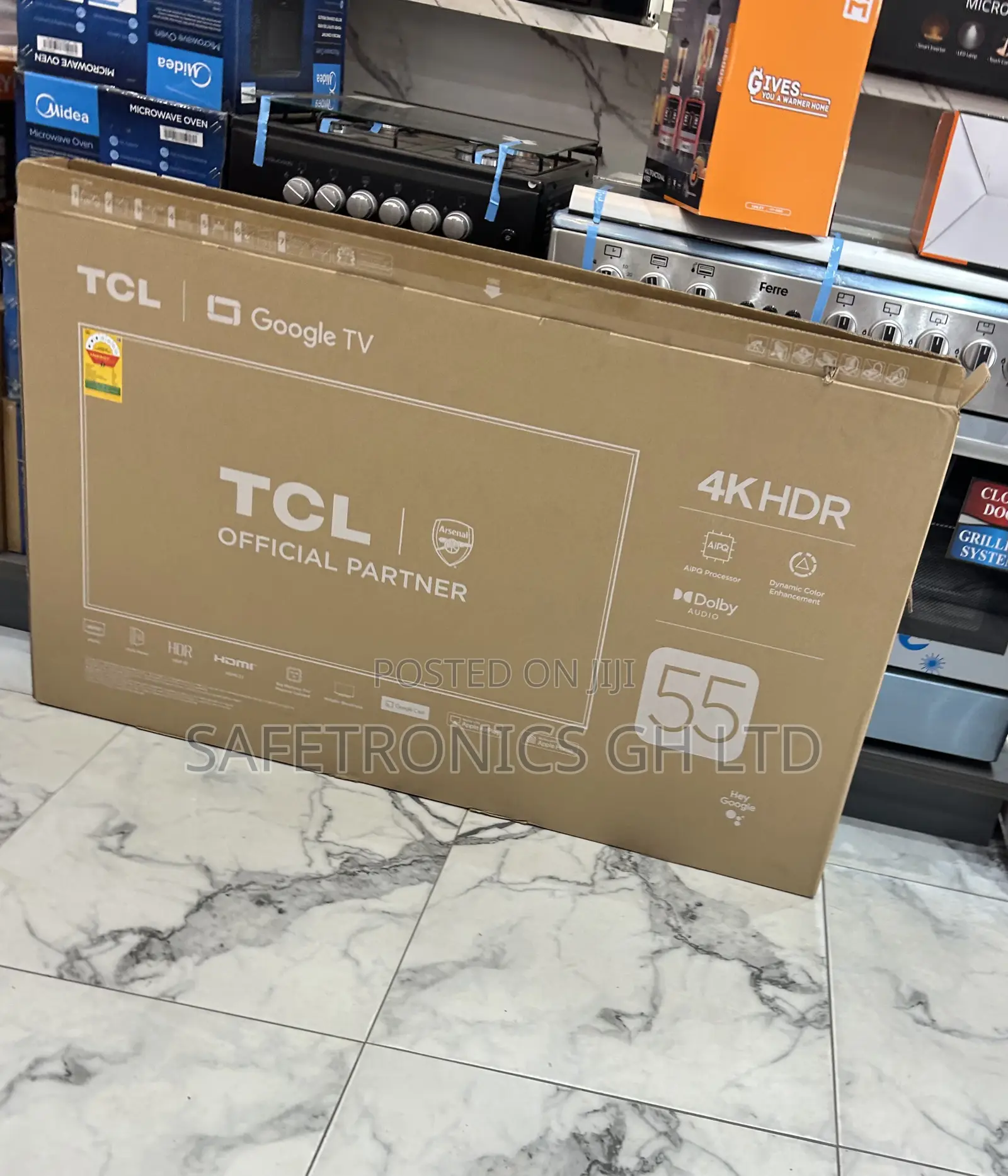 Just Order New TCL 55 Inch Led P635 Tv