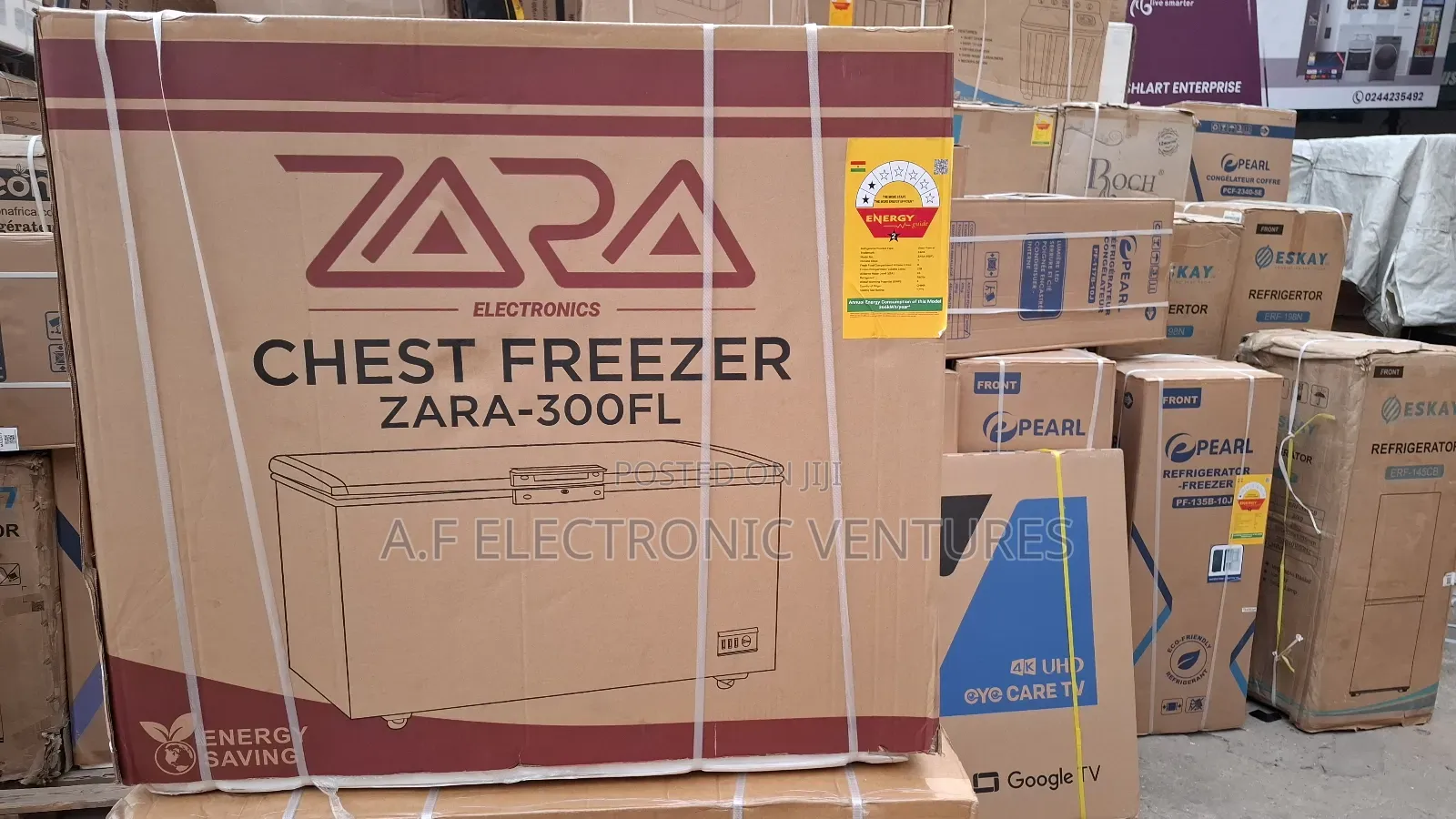Zara 238-Litres Chest Freezer[Zara-300fl]