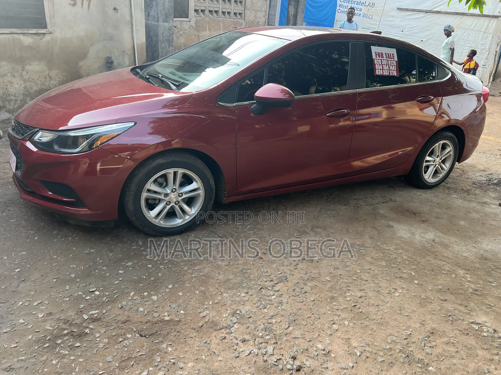 Chevrolet Cruze Premier Auto 2017 Red