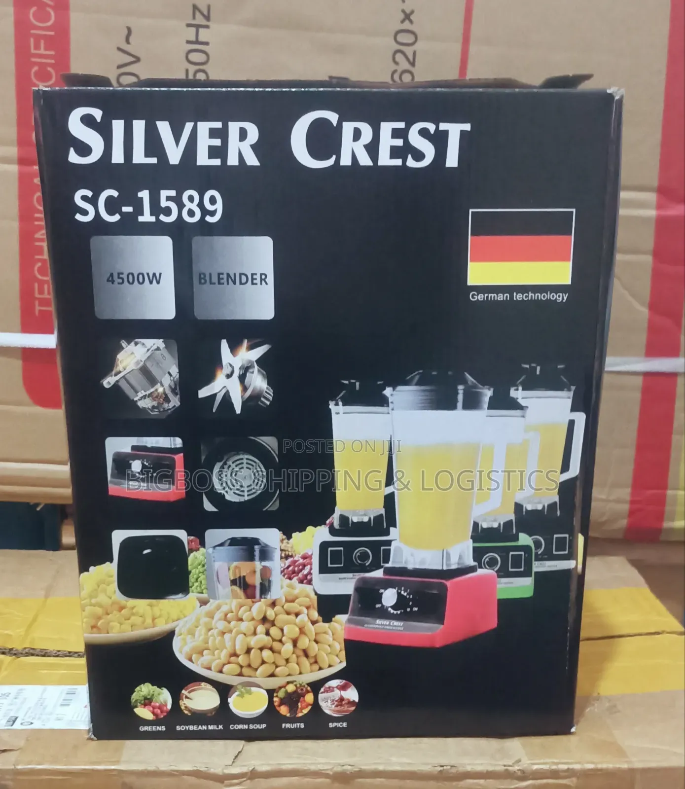 2in1 Silver Crest Blender