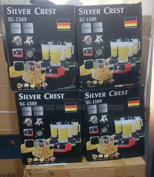 2in1 Silver Crest Blender