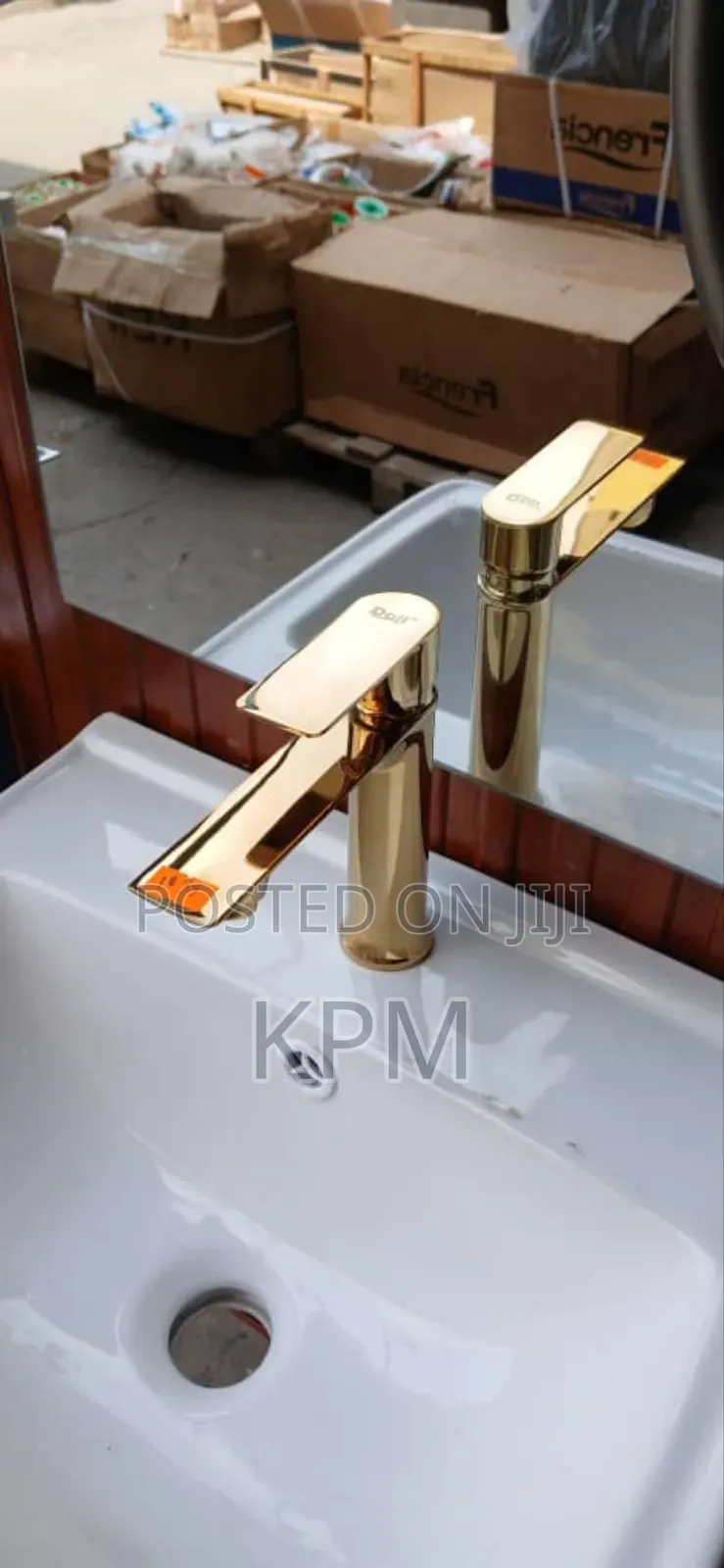 Pure Gold Luxury Easy to Use Basin Tap