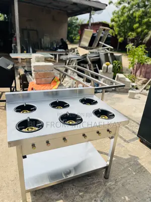 Stainless 6 Burners Gas Cooker