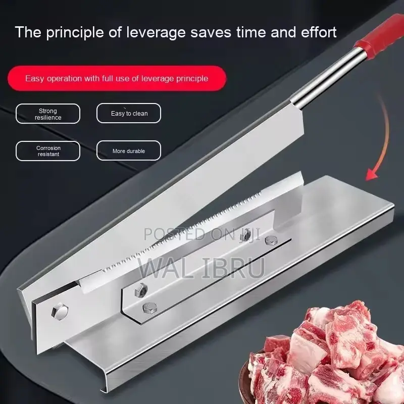 Guillotine Bone and Meat Cutter