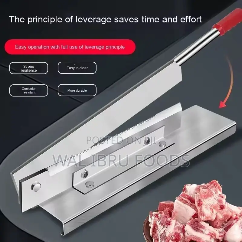 Guillotine Bone and Meat Cutter