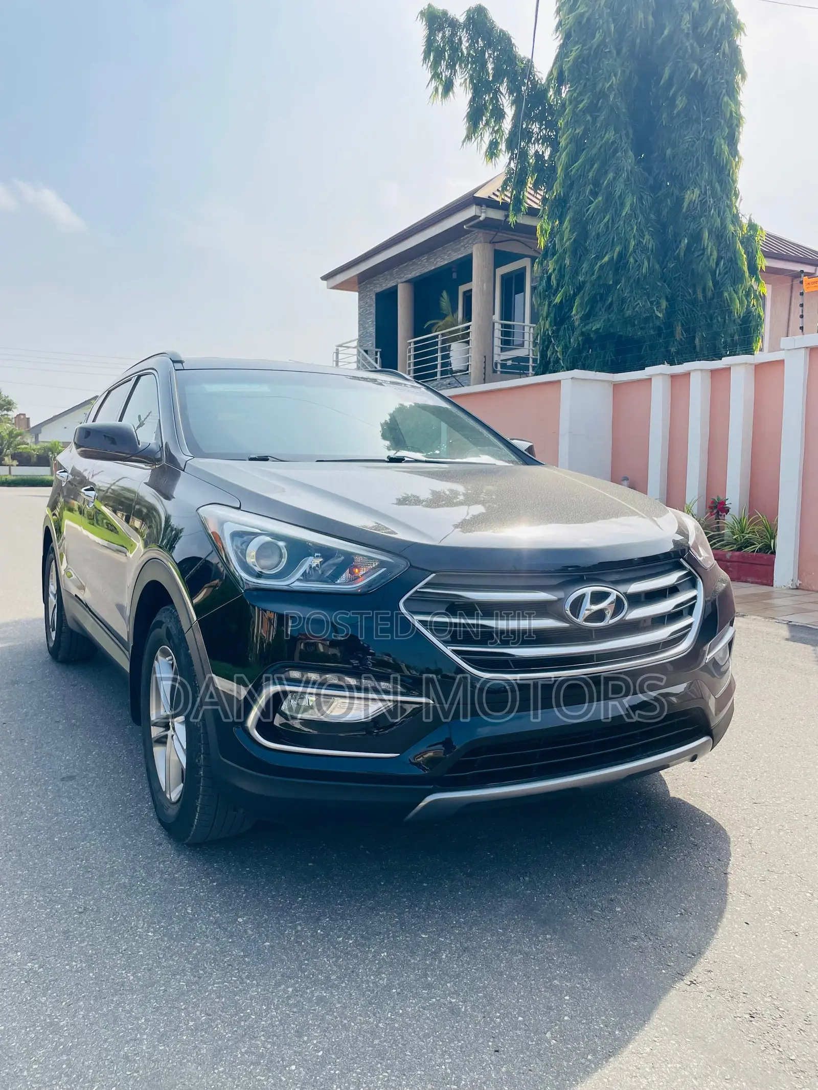 Hyundai Santa Fe SE AWD 2017 Black