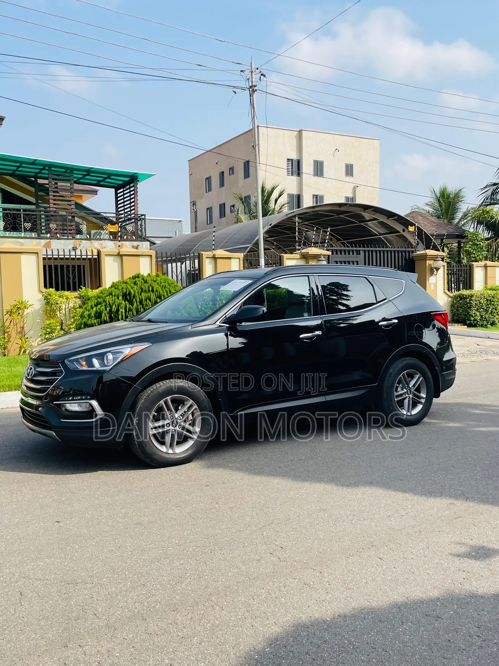 Hyundai Santa Fe SE AWD 2017 Black