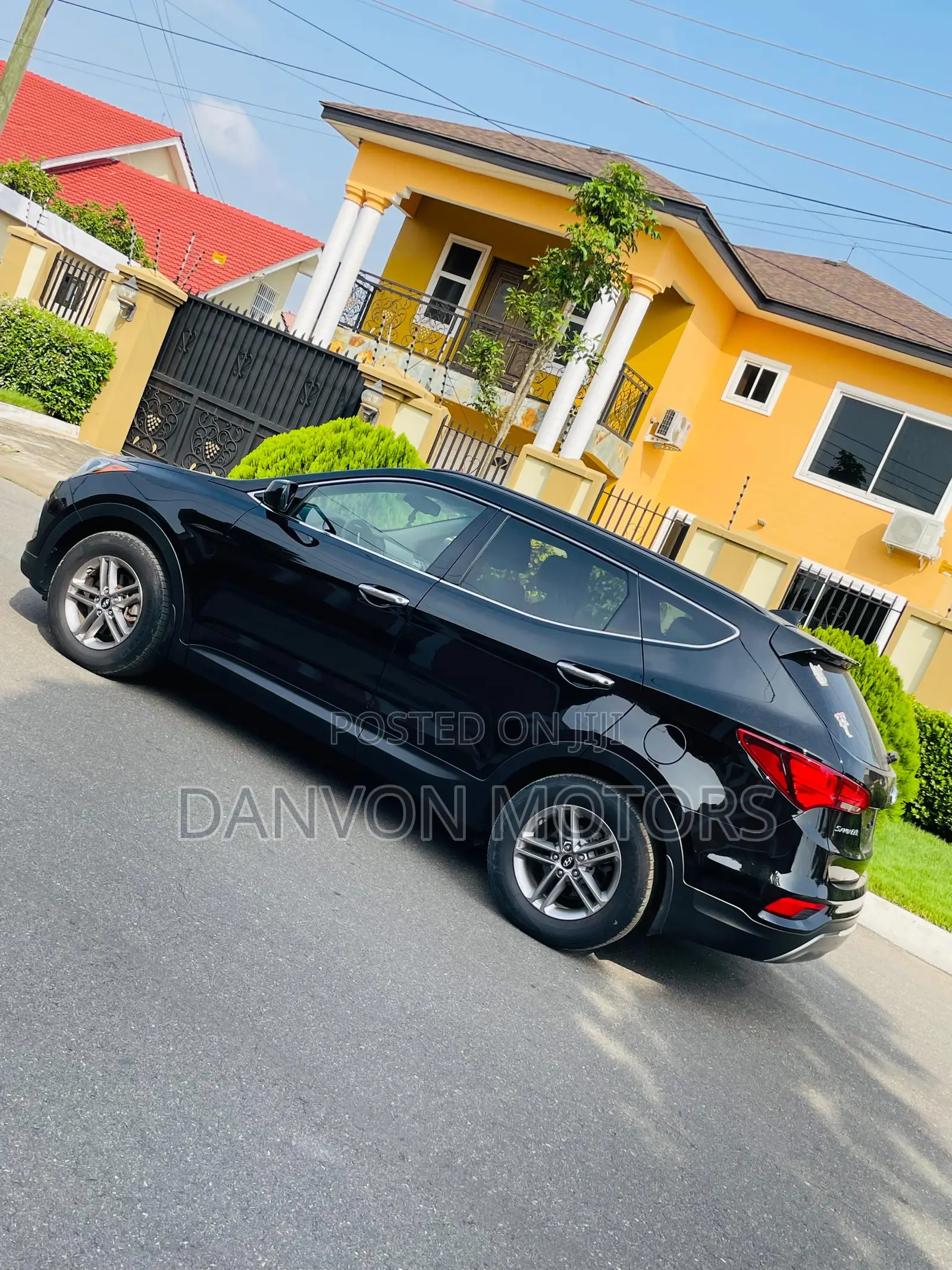 Hyundai Santa Fe SE AWD 2017 Black