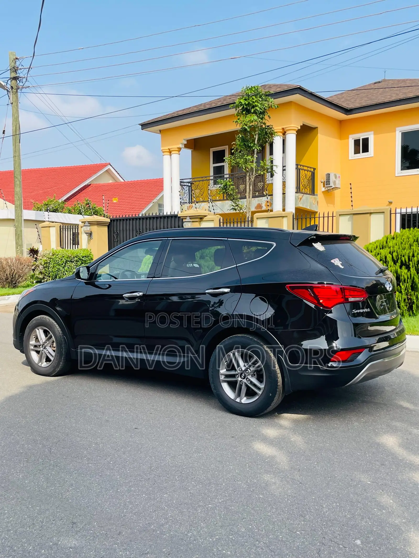 Hyundai Santa Fe SE AWD 2017 Black