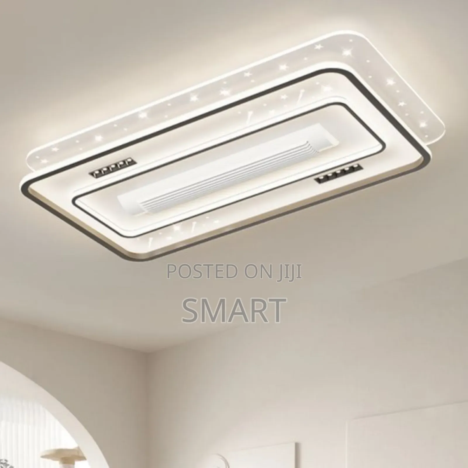 Executive Bladeles Ceiling Fanlight With Bluetooth and Voice Control
