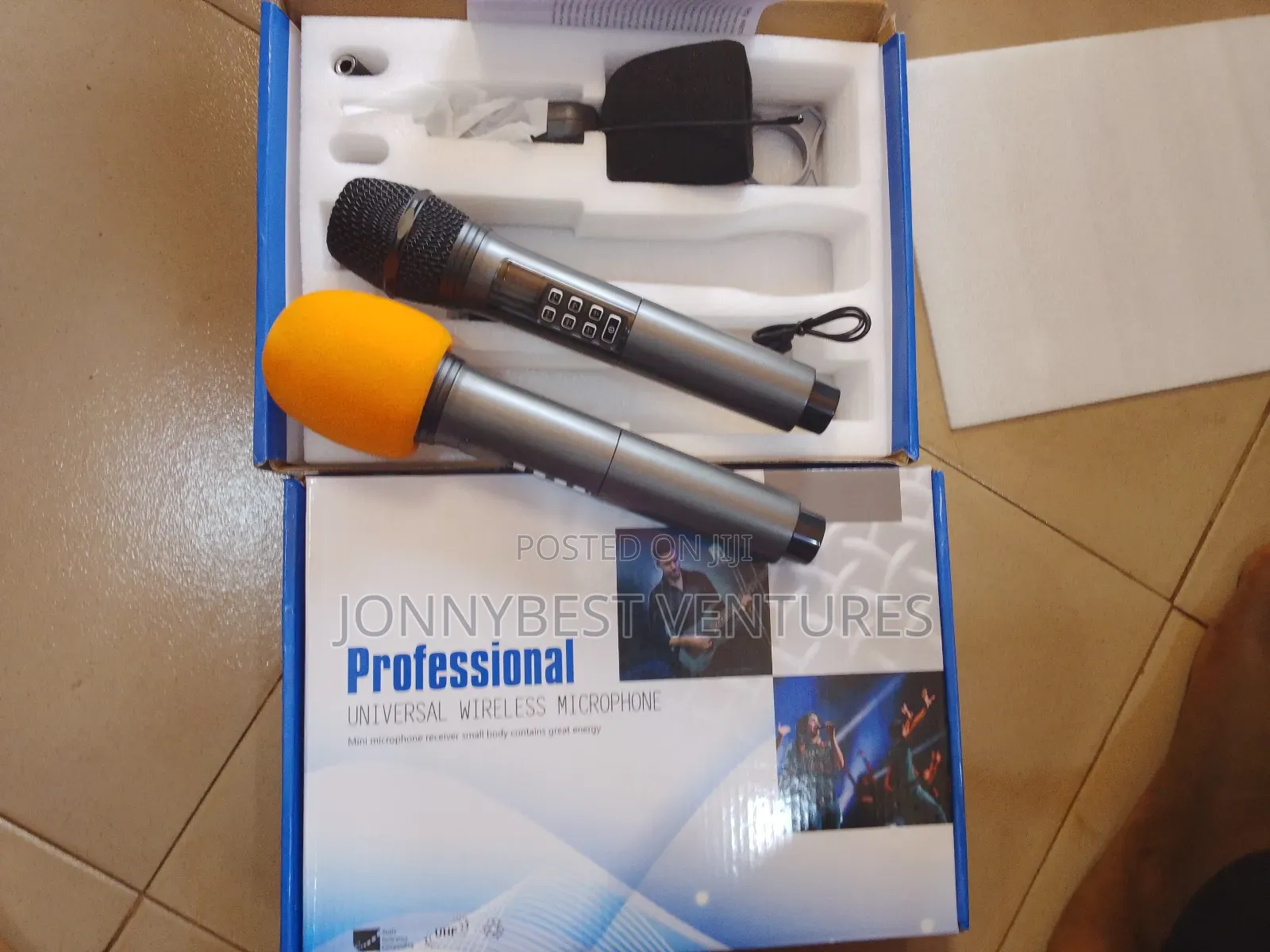 Professional Universal Wireless Microphone Wireless Mic Chargeable Mic