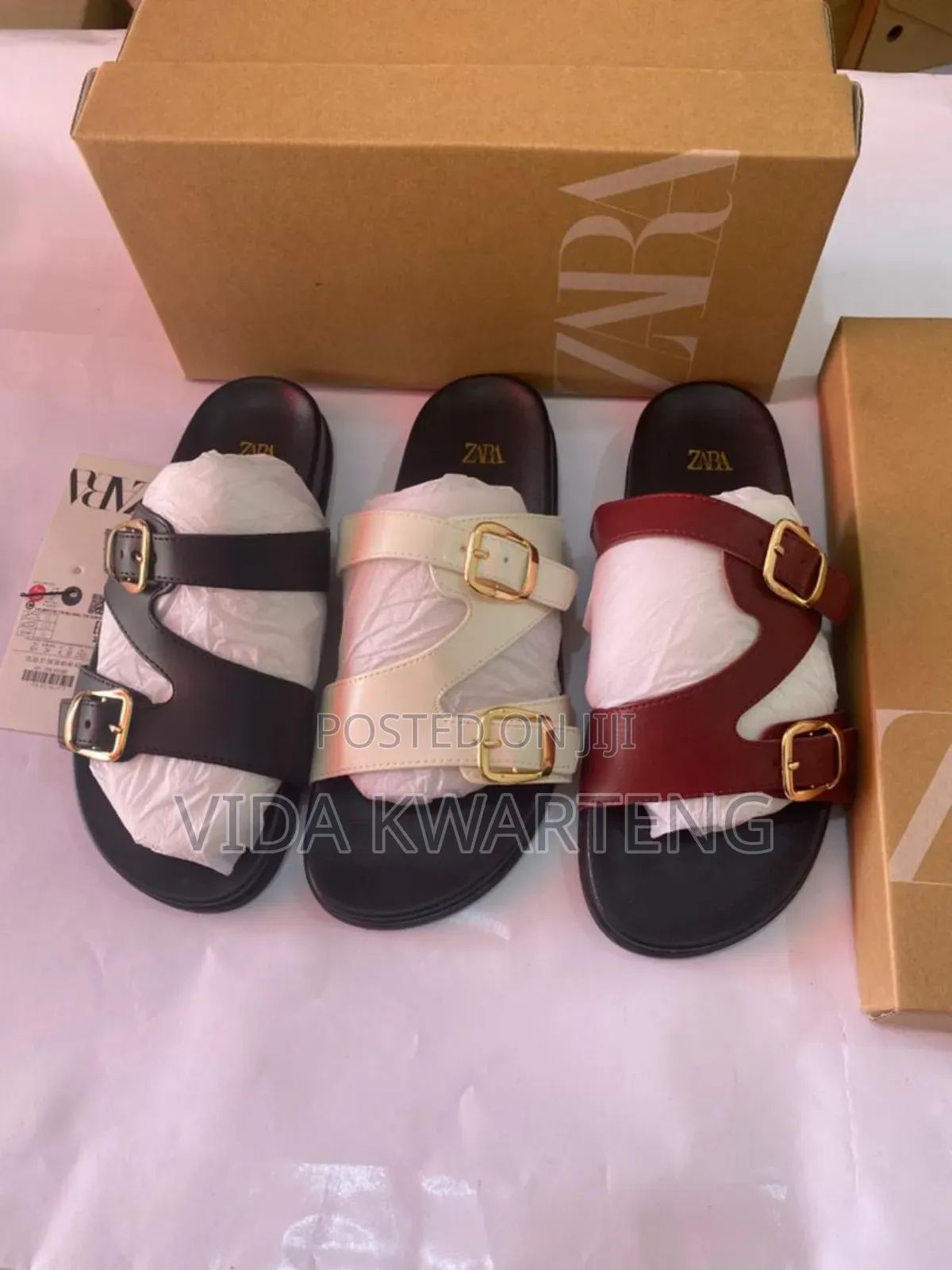 High Quality Ladies Zara Slippers in Colours