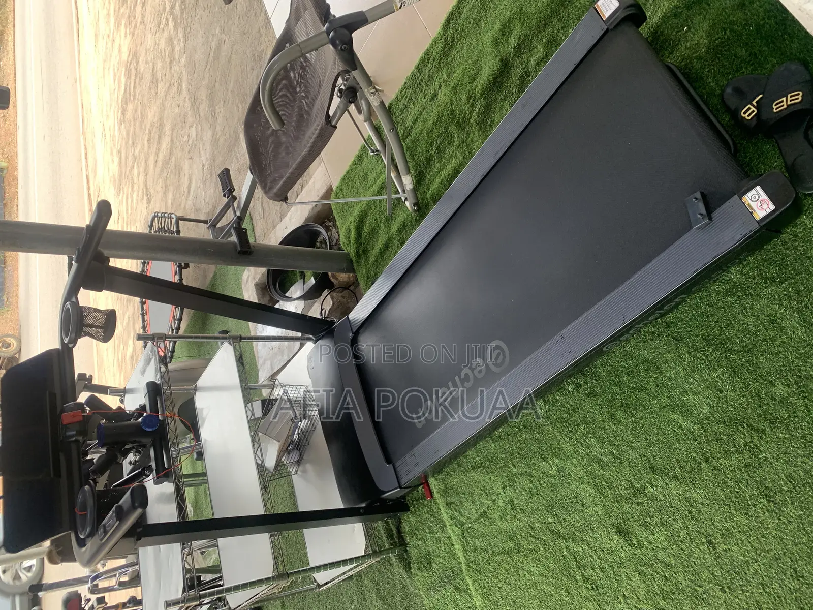 Treadmill 140kg Digital Led Screen Uk