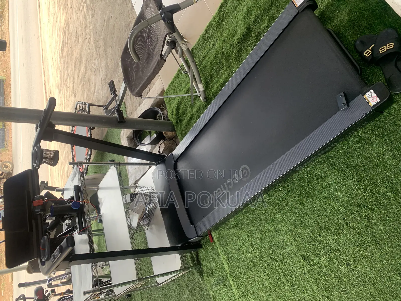 Treadmill 140kg Digital Led Screen Uk