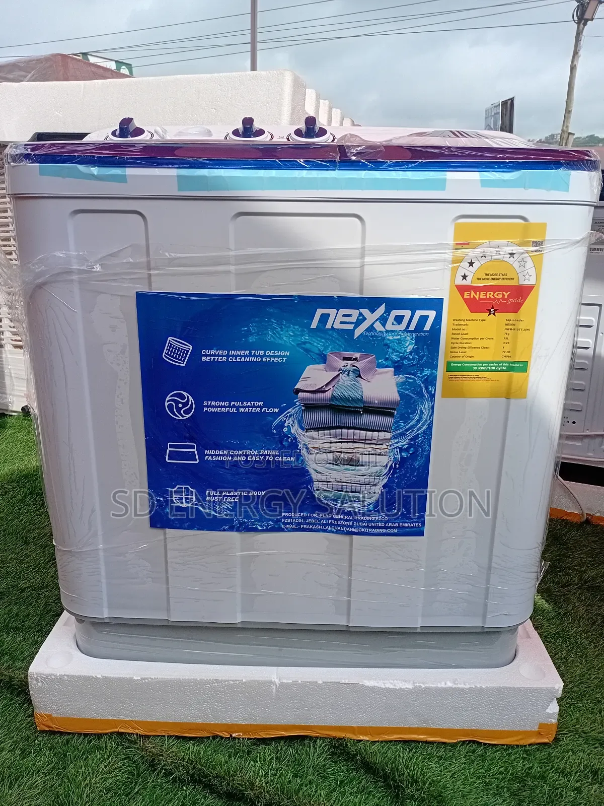 Cleanspin 7kg Nexon Washing Machine