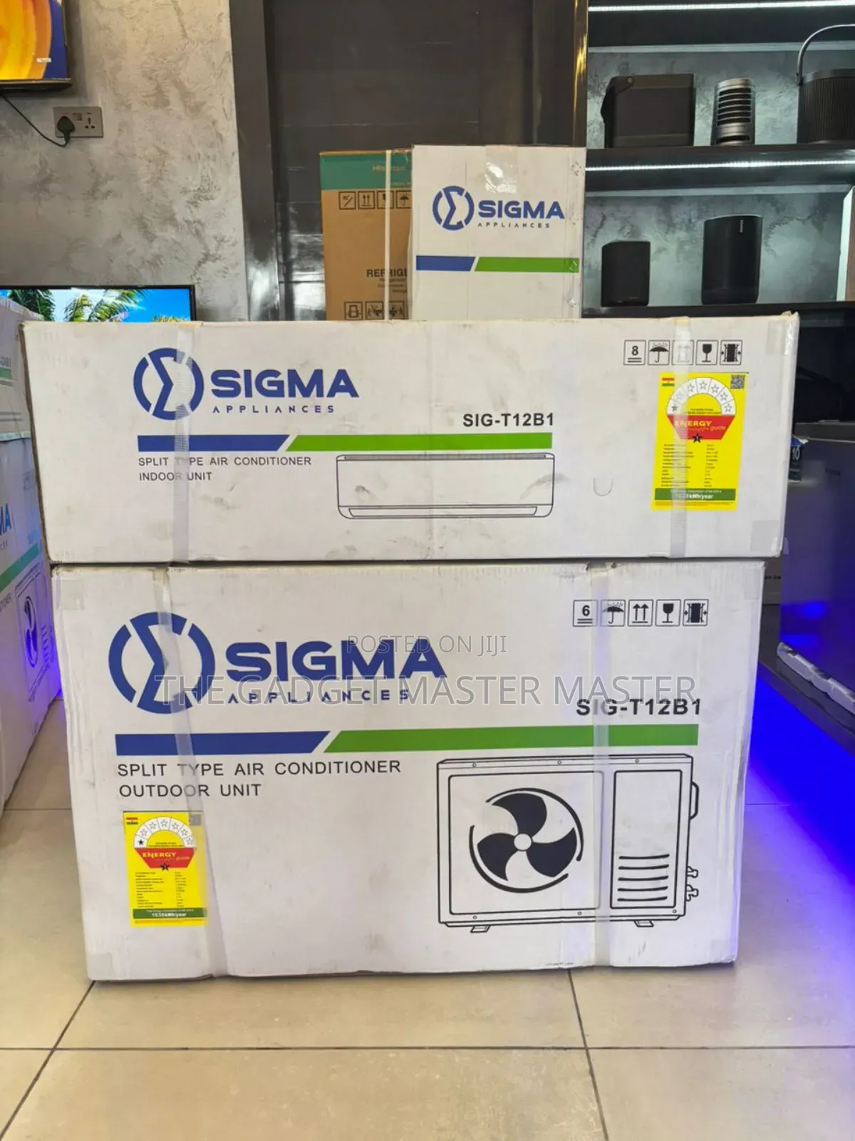 Sigma Sig-T12b1 1.5hp Split Air Conditioner R410