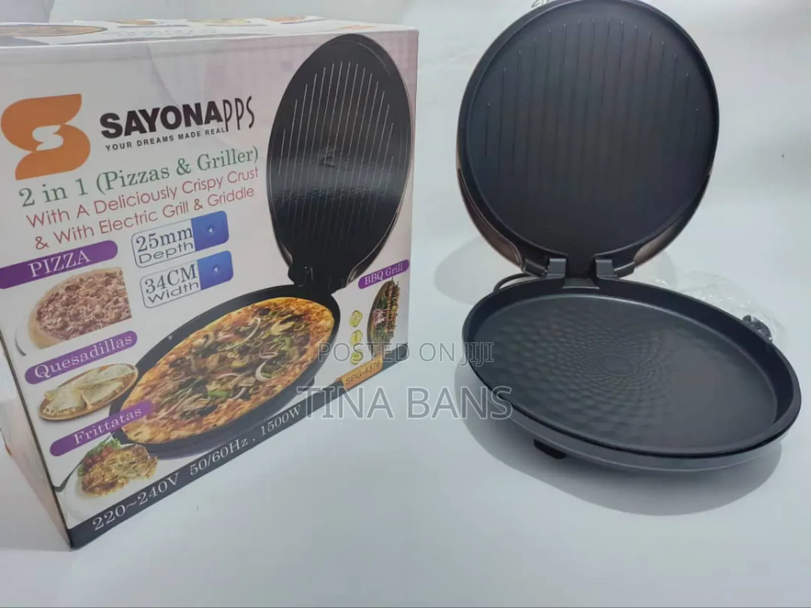 Sayona Pizza Maker