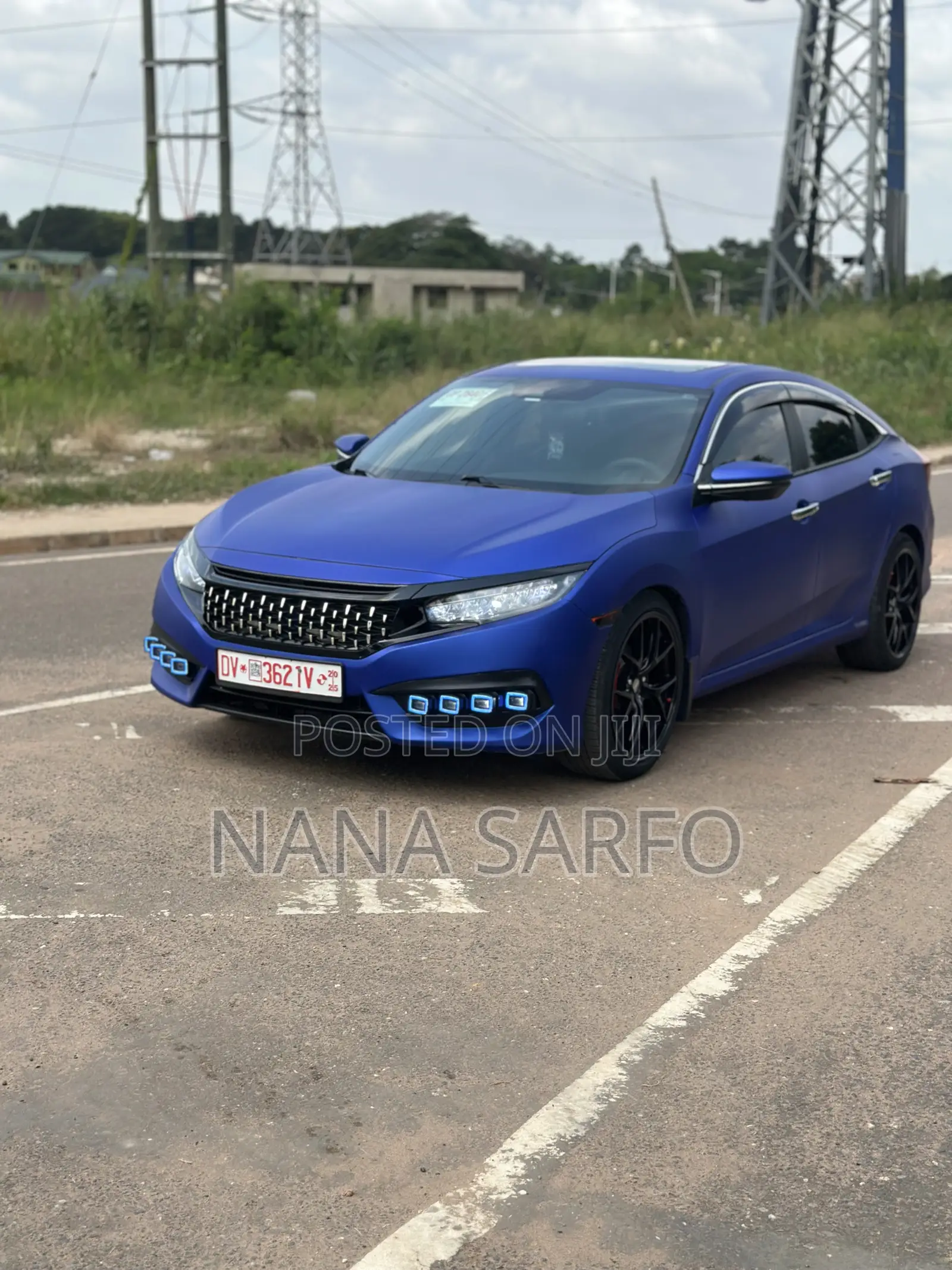 Honda Civic Touring 4dr Sedan (1.5L 4cyl) 2017 Blue