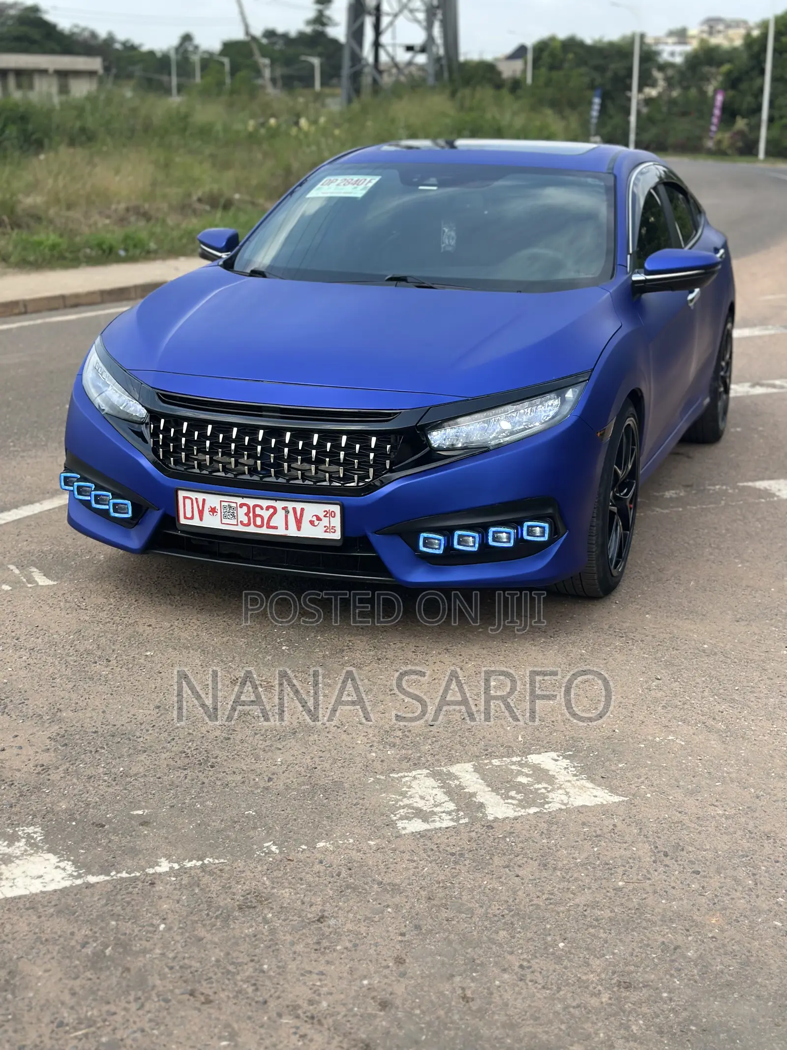 Honda Civic Touring 4dr Sedan (1.5L 4cyl) 2017 Blue