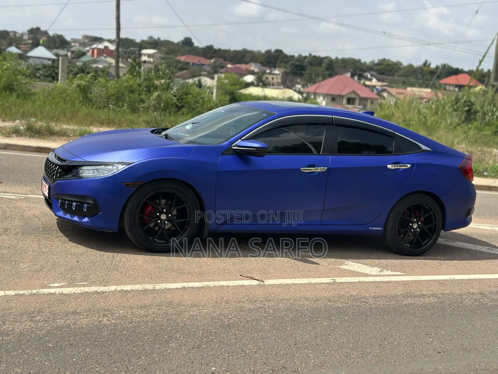 Honda Civic Touring 4dr Sedan (1.5L 4cyl) 2017 Blue