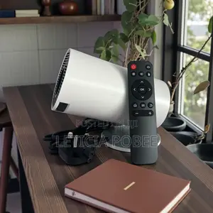 Compact Hd Home Projector + Remote — Crystal-clear Viewing