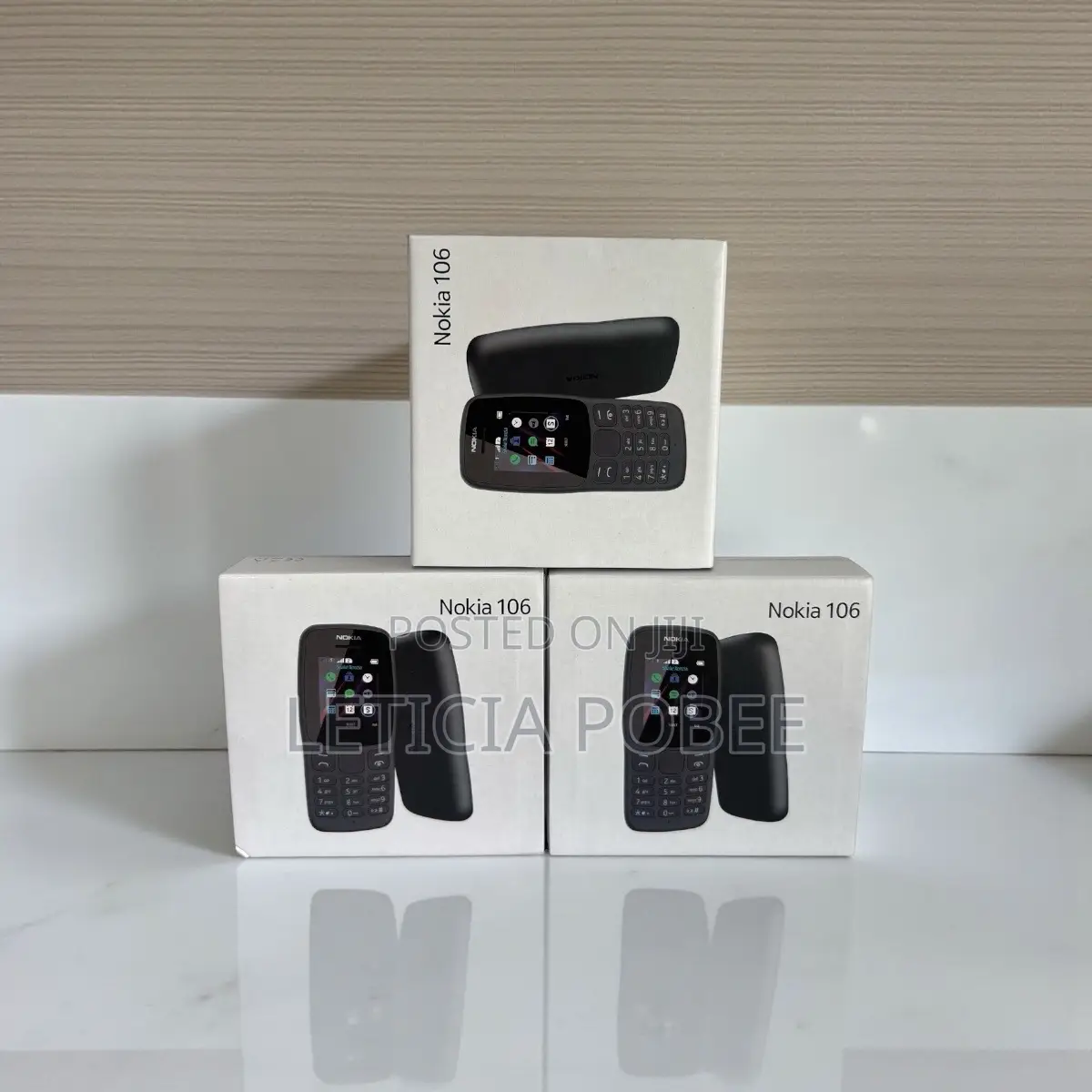 New Nokia 106 Black