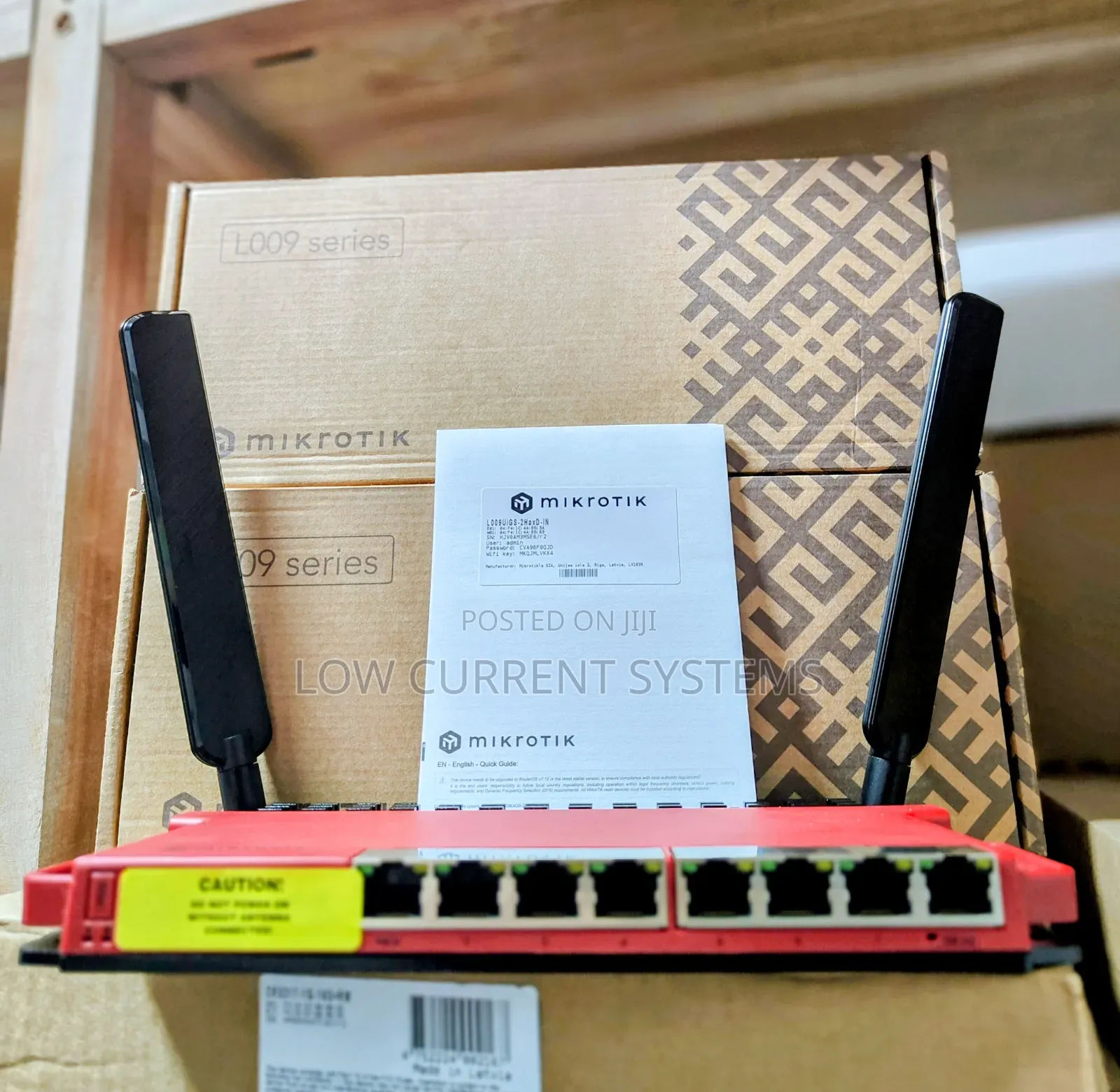 Mikrotik Router Board With Wireless L009uigs-2haxd-in Billing Router