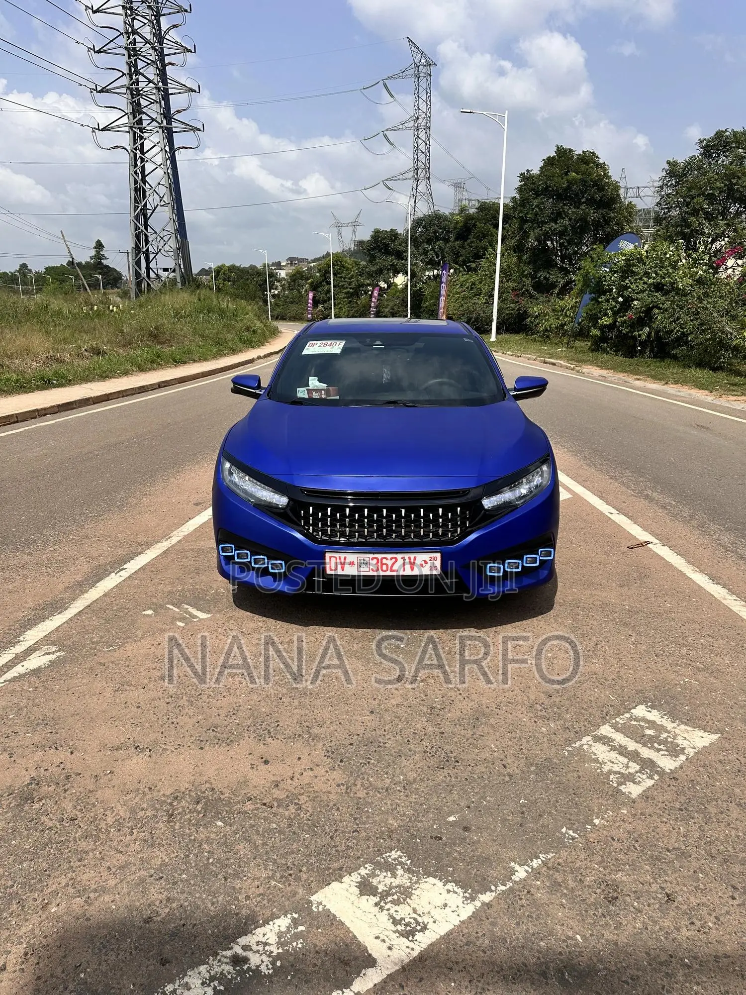 Honda Civic Touring 4dr Sedan (1.5L 4cyl) 2017 Blue