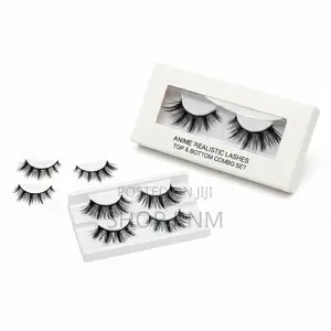 Upper and Bottom Lashes Combo Set