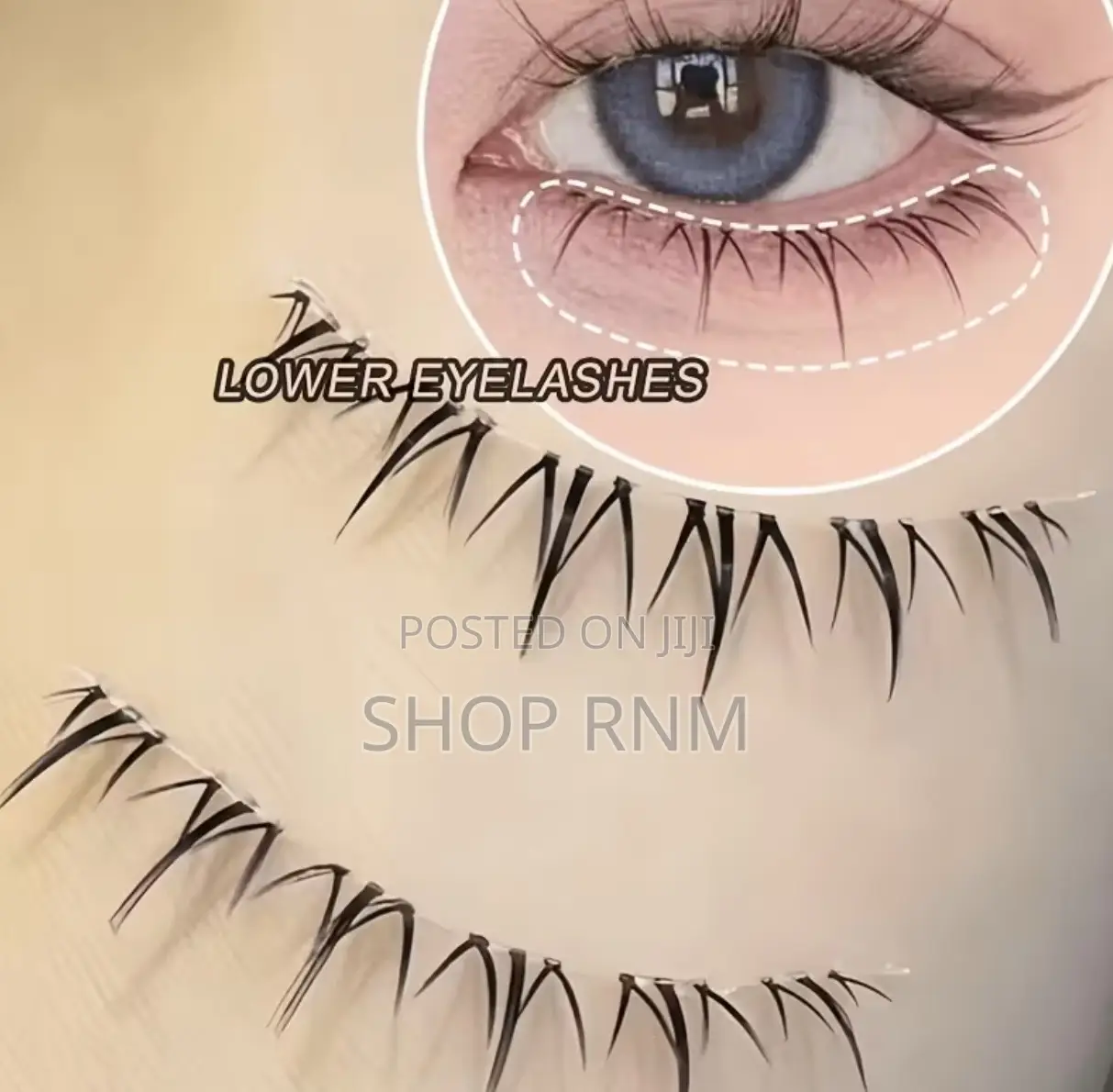 Upper and Bottom Lashes Combo Set