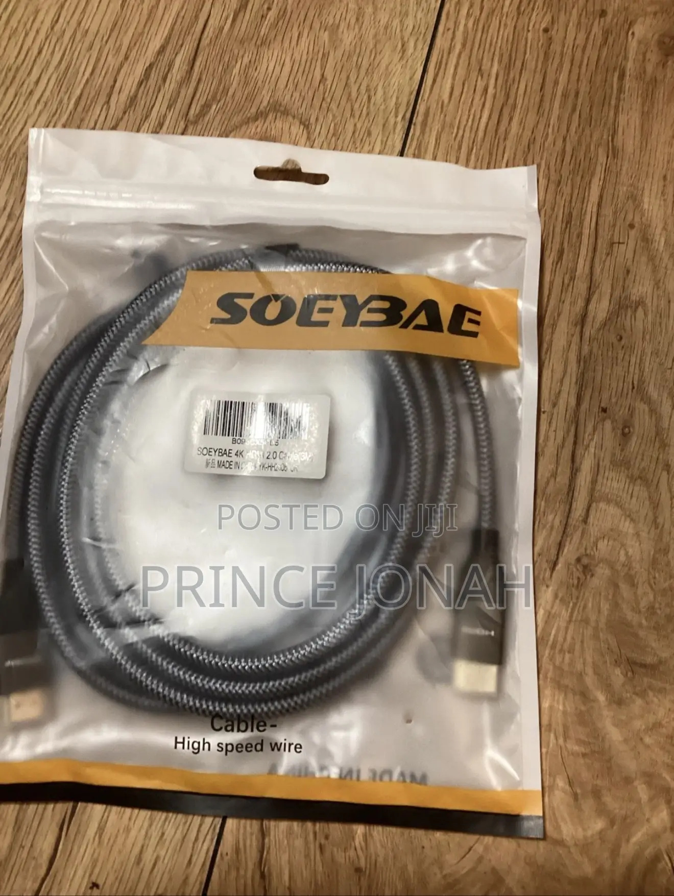 Soeybae Hdmi Cable 3m 18gbps High Speed Hdmi 2.0 Cable