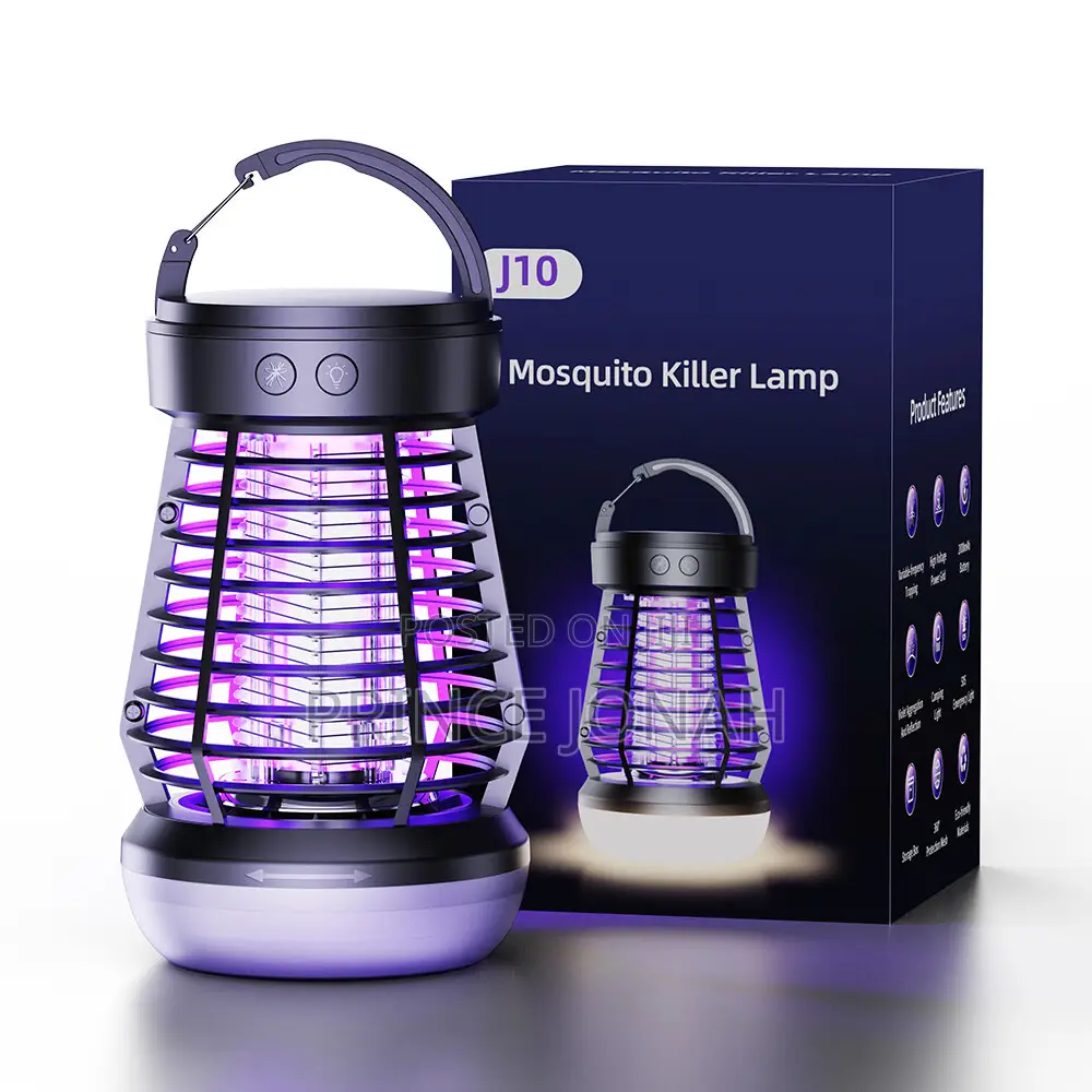 Anti-mosquito Lamp, 2000v Uv Insect Killer, Electric Waterproof