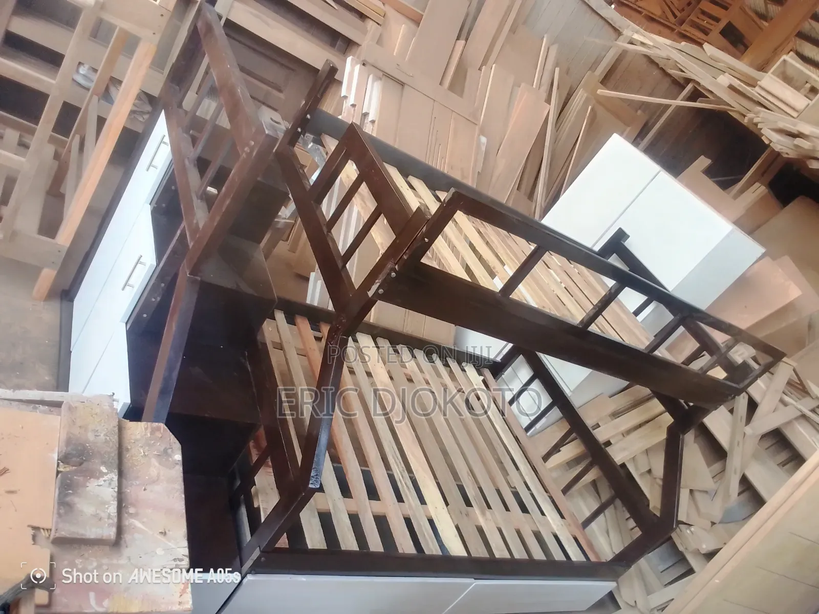 Multi Purpose Bunk Bed With Cabinet and Drawers