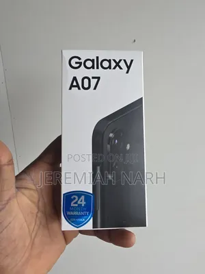 New Samsung Galaxy A07 4G 128 GB Black