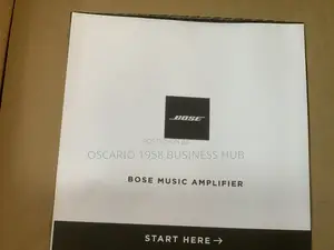 Bose Music Amplifier 