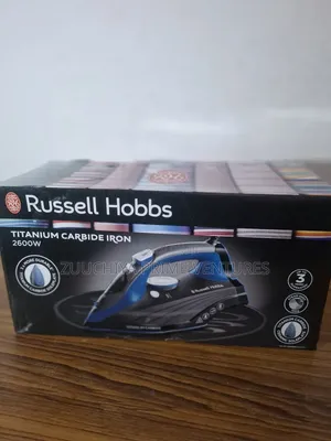 Russell Hobbs Titanium Carbide 2600w Steam Iron Uk 