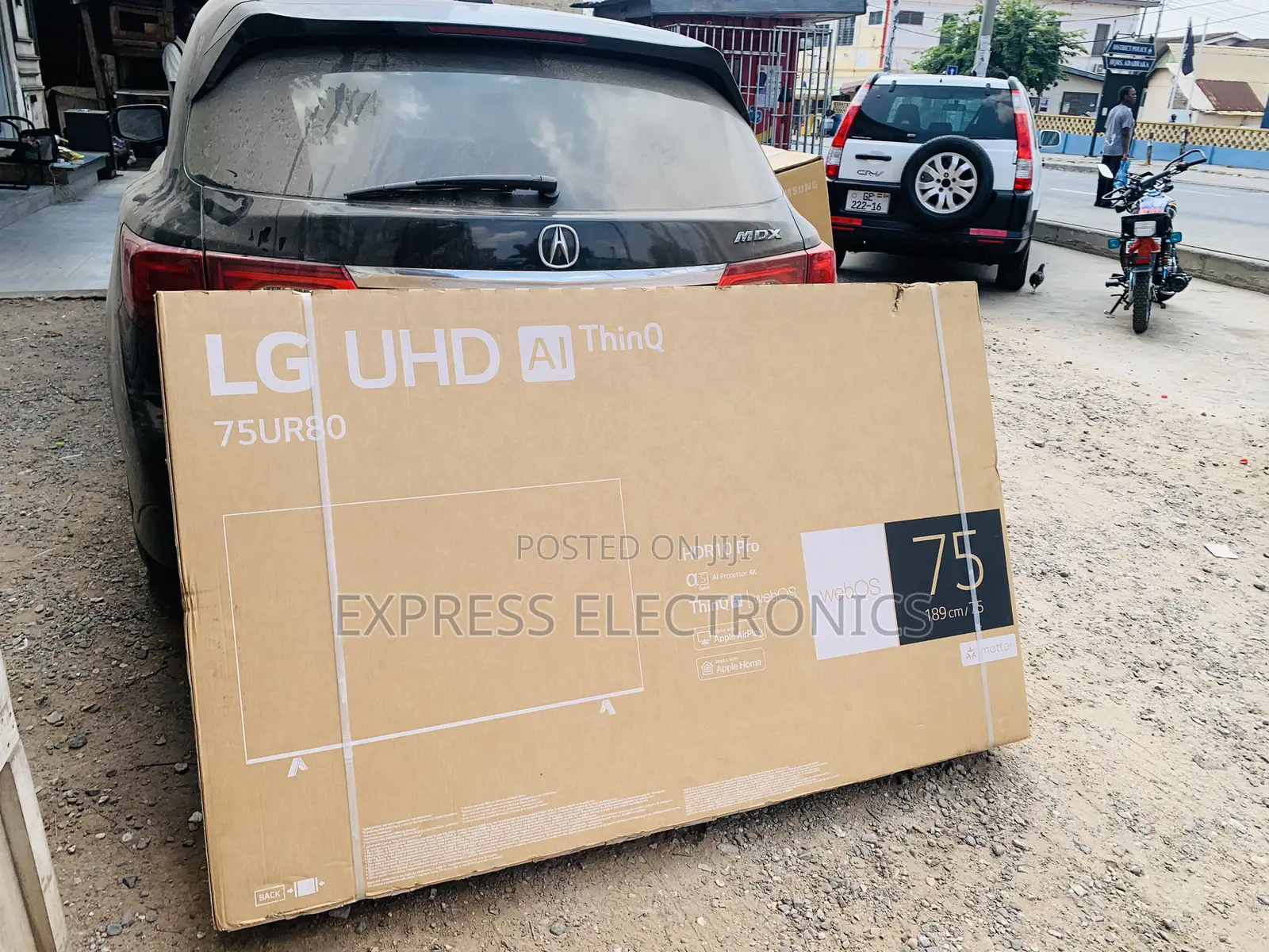 Real Smart Lg Uhd 75”Ur78