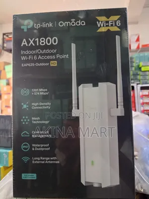 Tplink Omada Ax1800 Indoor/Outdoor Wifi6 Accesspoint Eap625 Outdoor Hd