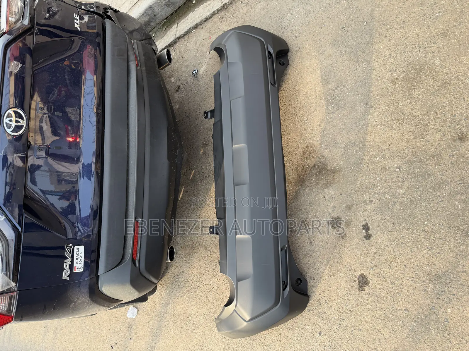 Toyota Rav 4 Rear Back Bumper 2022 2023 2024 2025
