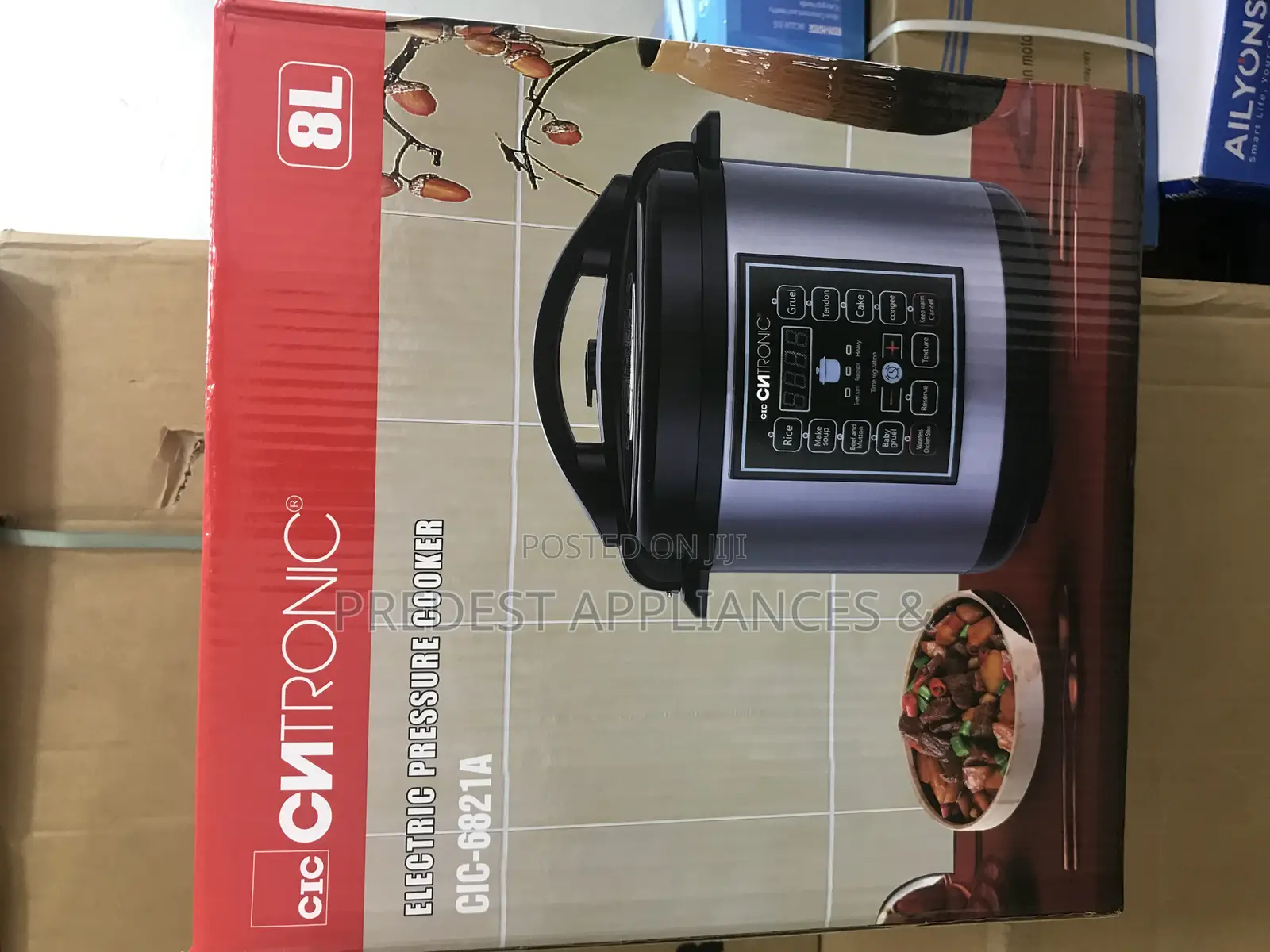 Cntronic Electric Pressure Cooker 8l