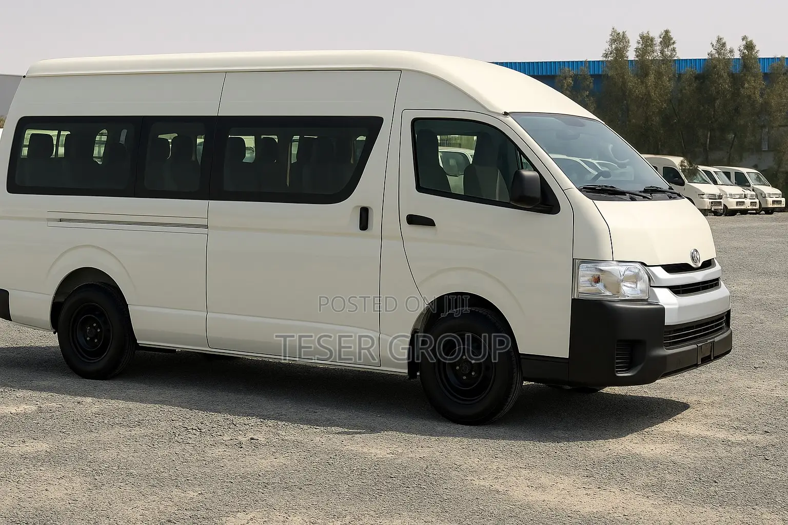 New Toyota HiAce 2025 White