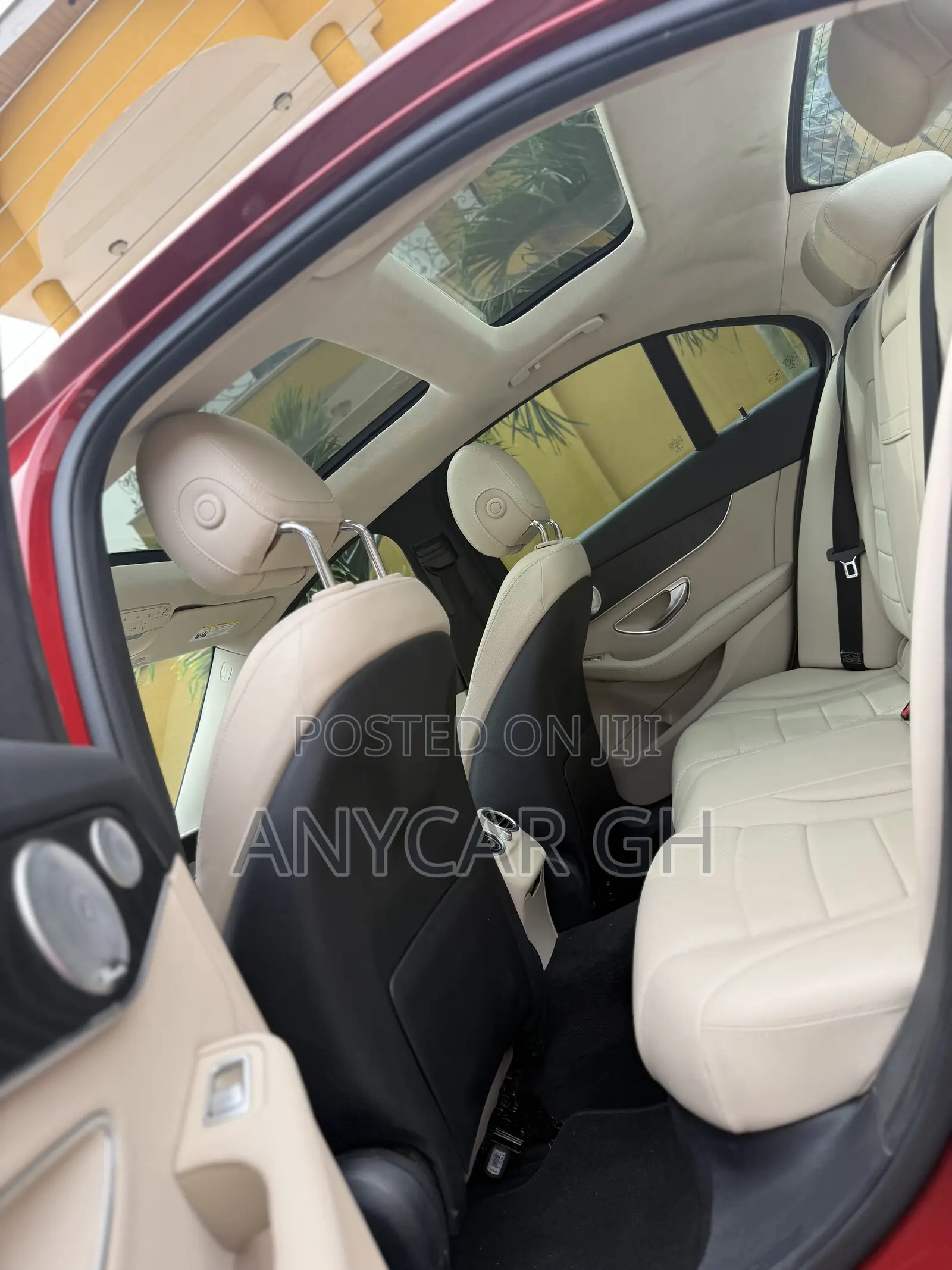 Mercedes-Benz C300 Luxury 4matic Sedan AWD (2.0L 4cyl 7A) 2017 Red