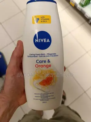 Nivea Care Orange Shower Gel , Vitamin C E 650ml From Uk