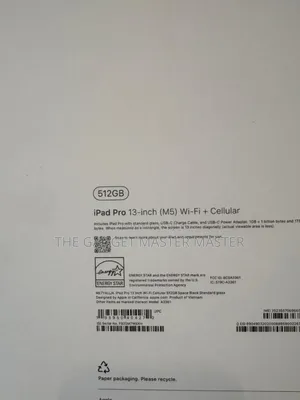 New Apple iPad Pro 13 (2025) 512 GB