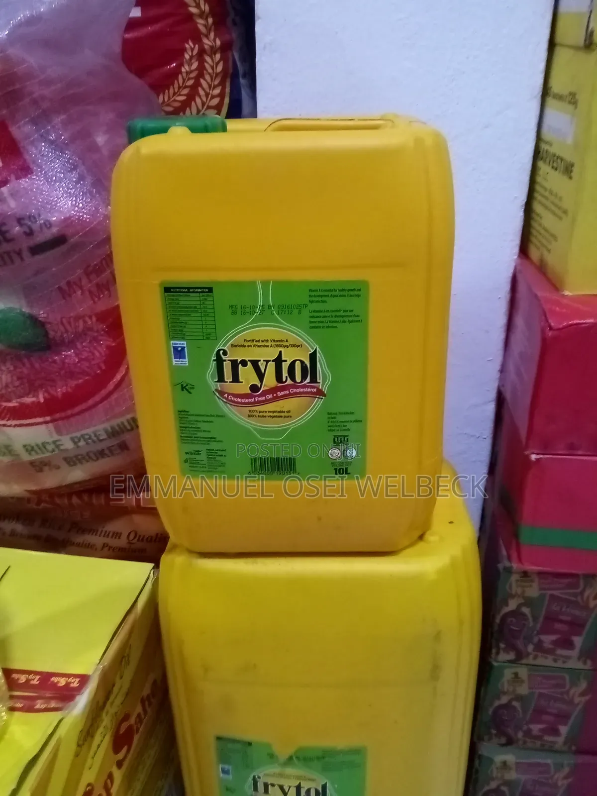 Frytol Cooking Oil 10l