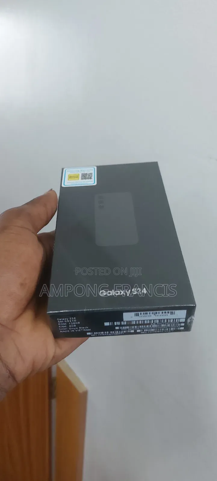 New Samsung Galaxy S24 128 GB Black