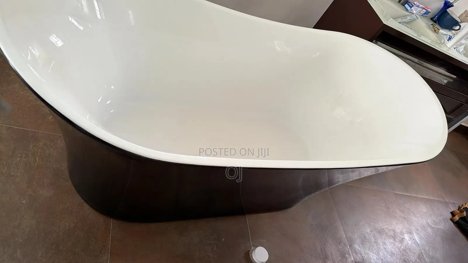 Mordern Slipper Shape Double Ended Bathtub