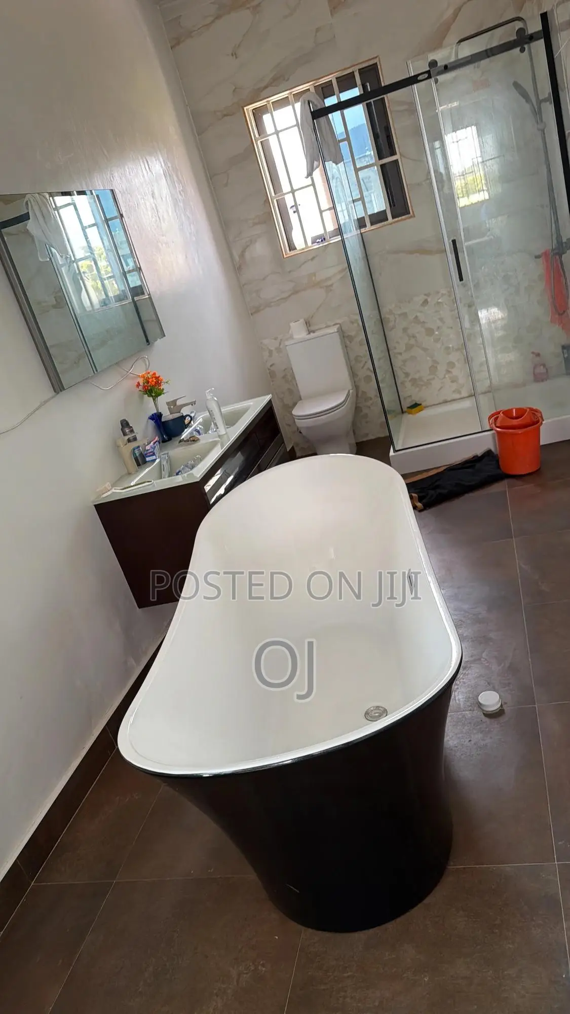 Mordern Slipper Shape Double Ended Bathtub