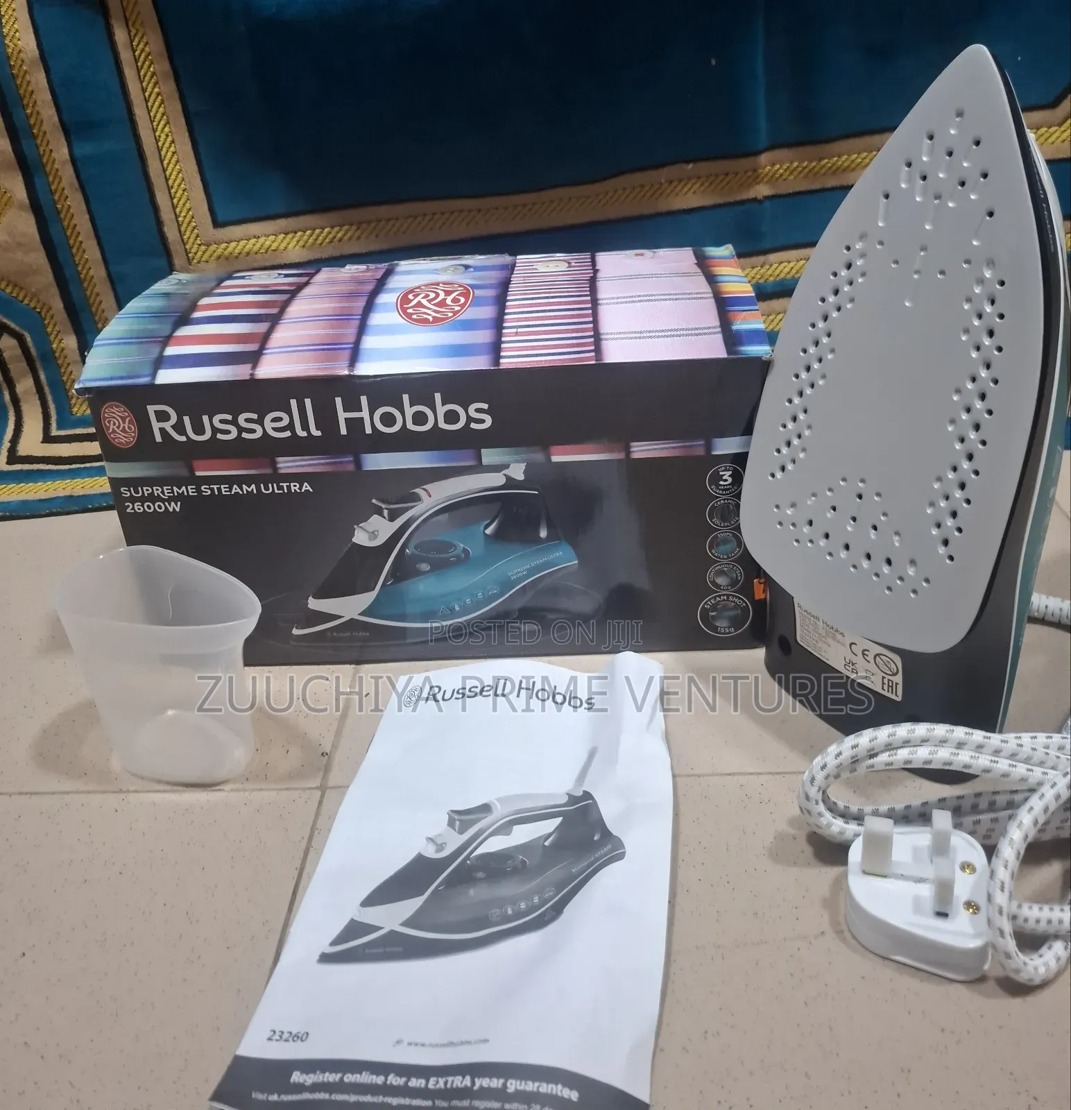 Russell Hobbs Supreme Steam Ultra Iron 2600w(Auto Shut-Off) Uk